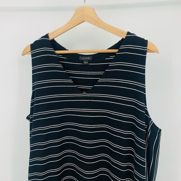 J. Jill Dresses & Skirts - J. Jill | Black and White Striped Sleeveless Maxi Dress | XL